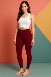 High-Waist Yoga Leggings – Perfect For Workouts!