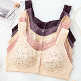 Front Button Premium Padded Breastfeeding Bra ( Pack Of 2 )
