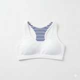 Soft Blended Cotton Beginner Bra for Girls – Breathable & Non-Padded (Multi-Design)
